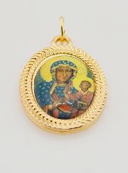 Médaille Religieuse la Vierge Noire de Czestochowa
