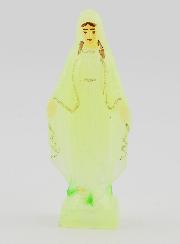 Statue Vierge Marie Miraculeuse Fluo Lumineuse