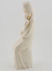 Statue Vierge à l'Enfant Jésus Ton Ivoire