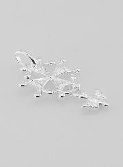 Pendentif Croix Esprit Saint en Argent Massif 25mm