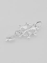 Pendentif Croix Esprit Saint en Argent Massif 25mm