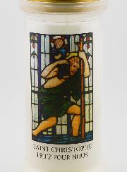 Bougie de Cimetière Saint Christophe