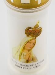 Bougie de Cimetière Notre Dame de Fatima