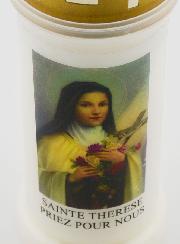 Bougie de Cimetière Sainte Thérèse