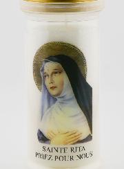Bougie de Cimetière Sainte Rita