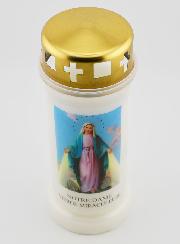 Bougie de Cimetière Vierge Miraculeuse