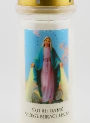 Bougie de Cimetière Vierge Miraculeuse