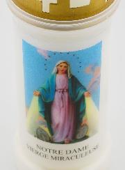 Bougie de Cimetière Vierge Miraculeuse