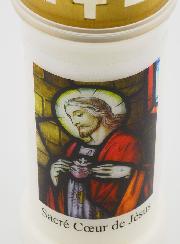 Bougie de Cimetière Sacré Coeur de Jésus