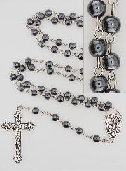 Chapelet Homme Noir en Perles