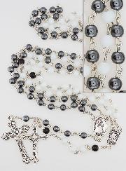 2 Chapelets Homme Noir et Blanc