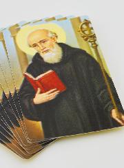 Lot de 10 Cartes de Prières à Saint Benoît