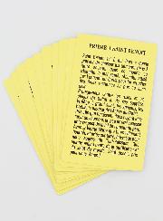 Lot de 10 Cartes de Prières à Saint Benoît