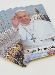 Lot de 10 Cartes de Prières au Pape François