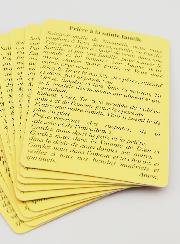 Lot de 10 Cartes de Prières à la Sainte Famille