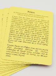 Lot de 10 Cartes de Prières à Sainte Thérèse