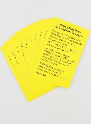 Lot de 10 Cartes de Prières à la Vierge Miraculeuse