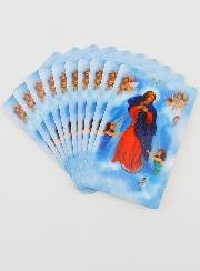Lot de 10 Cartes de Prières à Marie qui Défait les Noeuds