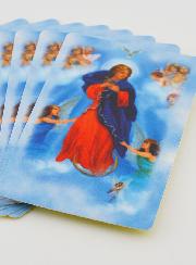 Lot de 10 Cartes de Prières à Marie qui Défait les Noeuds