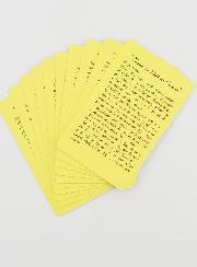 Lot de 10 Cartes de Prières à Marie qui Défait les Noeuds