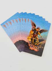 Lot de 10 Cartes de Prières à Saint Michel