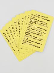 Lot de 10 Cartes de Prières à Padre Pio