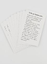 Lot de 10 Cartes de Prières à Saint Christophe