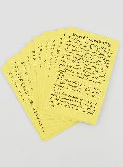 Lot de 10 Cartes de Prières à Notre Dame de Fatima