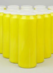 20 bougies de neuvaine Jaunes