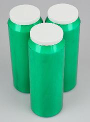 3 Bougies de Neuvaine Vertes
