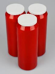 3 Bougies de Neuvaine Rouges