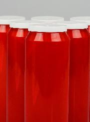 6 Bougies de Neuvaine Rouges