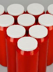 10 Bougies de Neuvaine Rouges
