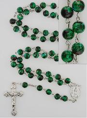 Collier Chapelet Fashion Nacre Verte
