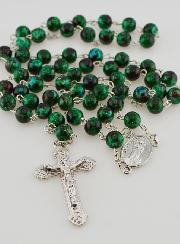 Collier Chapelet Fashion Nacre Verte