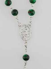 Collier Chapelet Fashion Nacre Verte