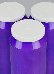 3 Bougies de Neuvaine Violettes