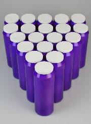 20 Bougies de Neuvaine Violettes