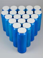 20 Bougies de Neuvaine Bleues