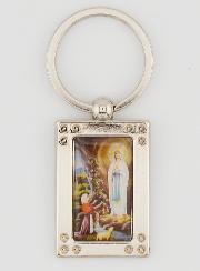 Porte clés Notre Dame de Lourdes