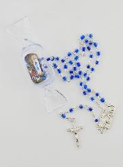 Chapelet en Perles Bleues Boite Bonbon Enfant