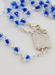 Chapelet en Perles Bleues Boite Bonbon Enfant