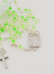 Chapelet en Perles Enfant Perles Vertes Boite Bonbon