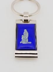Porte clés Bleu Azur de Lourdes