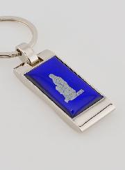 Porte clés Bleu Azur de Lourdes