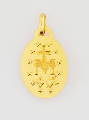 Médaille Miraculeuse Plaqué Or 20mm