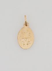 Médaille Miraculeuse Plaqué Or 13mm