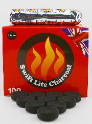 Charbons pour encens en PROMO - Boite de 100 pains