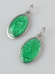 Médaille Miraculeuse Vert - 19mm