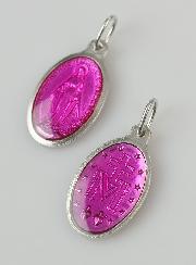 Médaille Miraculeuse Rose - 19mm